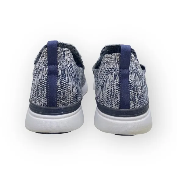 APL ⁂ Techloom Breeze Knit Running Sneakers ⁂ Navy White Melange ⁂ 10 M 11.5 W