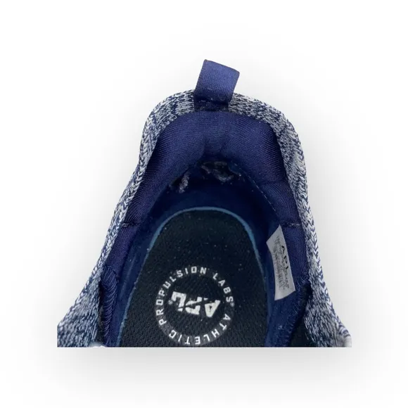 APL ⁂ Techloom Breeze Knit Running Sneakers ⁂ Navy White Melange ⁂ 10 M 11.5 W