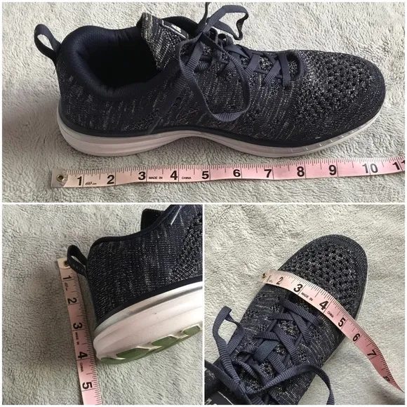 APL Techloom Pro Sneakers Iridescent Navy Knit 8
