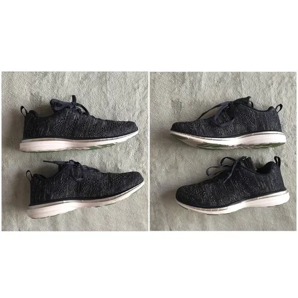 APL Techloom Pro Sneakers Iridescent Navy Knit 8