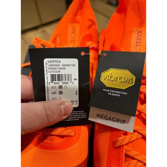 ArcTeryx Vertex Trail Running Shoes - NWT‎