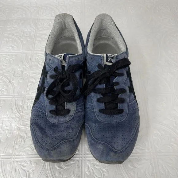 Asics Blue Onitsuka Tiger Stripes TIGER ALLY Sneakers Running Shoes Size 9.5