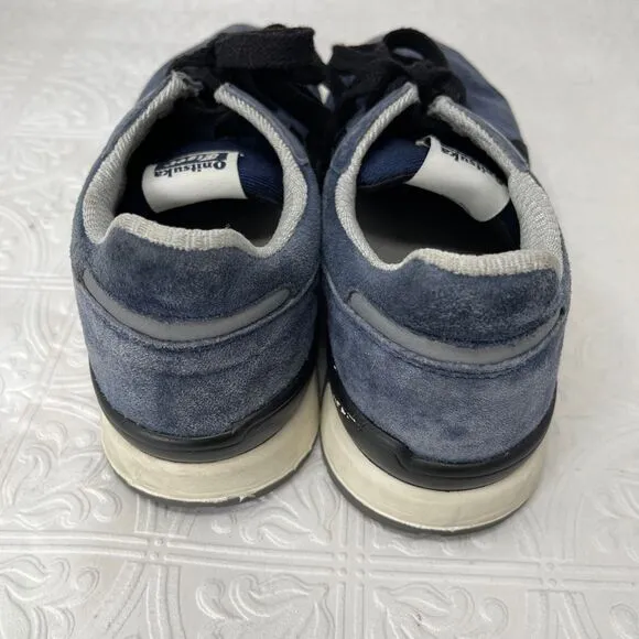 Asics Blue Onitsuka Tiger Stripes TIGER ALLY Sneakers Running Shoes Size 9.5