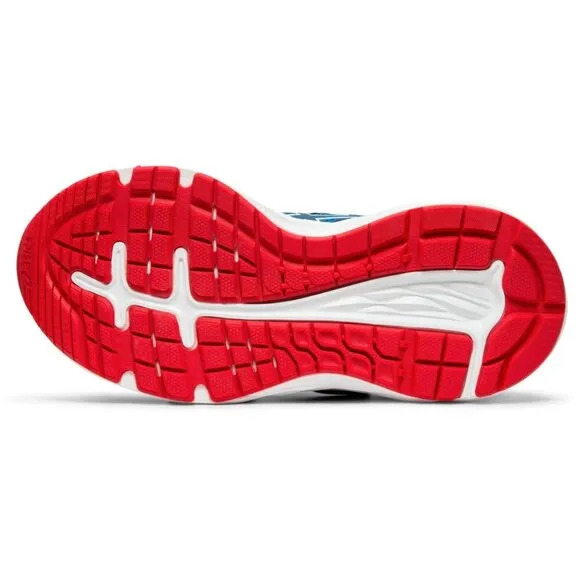 Asics Boys Gel-Excite 9 Running Sneakers Blue/Red Size 2.5 Lightweight Mesh