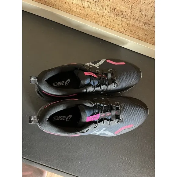 Asics‎ Gel-Cumulus 23 AWL Womens 10 Shoes Black Pink 1012B064 Trail Running