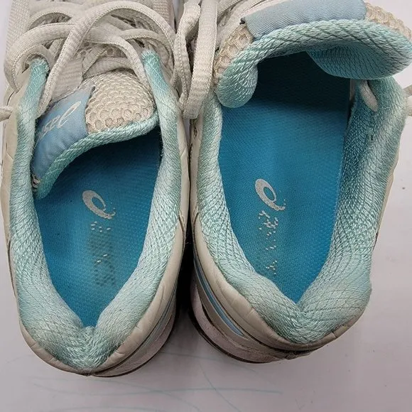 Asics Gel-Quantum 180 TR Gray Blue White Running Athletic Shoes Size 5 - S660J