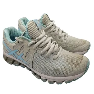 Asics Gel-Quantum 180 TR Gray Blue White Running Athletic Shoes Size 5 - S660J