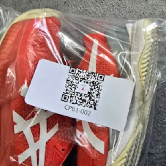 ASICS GEL-Resolution 8 Tennis Shoes Women’s Size 6 Fiery Red White