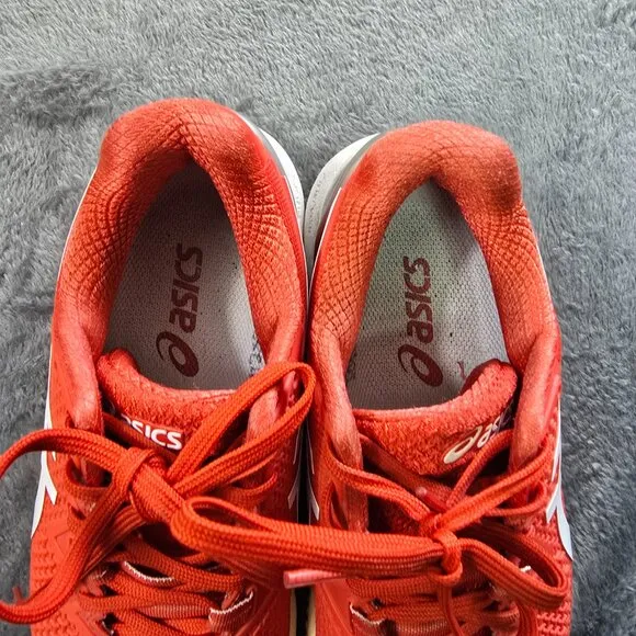 ASICS GEL-Resolution 8 Tennis Shoes Women’s Size 6 Fiery Red White