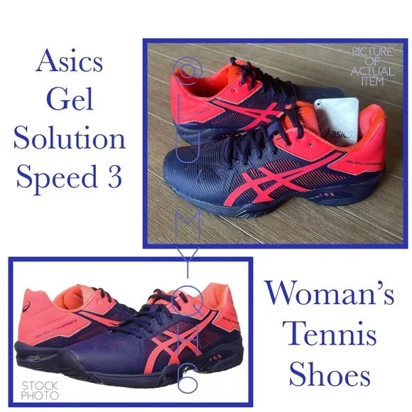Asics Gel Solution Speed 3 Tennis Shoe