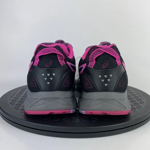 Asics Gel-Sonoma 3 Black/Pink Athletic Running Shoes T774N Women's Size 8.5