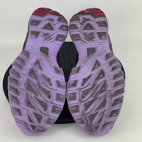 Asics Gel-Sonoma 3 Black/Pink Athletic Running Shoes T774N Women's Size 8.5