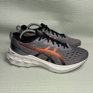 Asics Novablast 2 Athletic Running Shoes Men’s Size 8.5 1011B192 Grey Orange