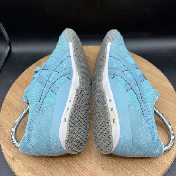 ASICS Onitsuka Tiger Ultimate 81 Women’s Size 7 Blue Teal Corduroy Shoes Sneaker