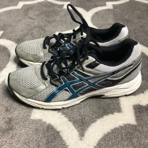Asics Sneakers Men’s 9.5 Gel Contend 3 Athletic Shoes Gray Blue