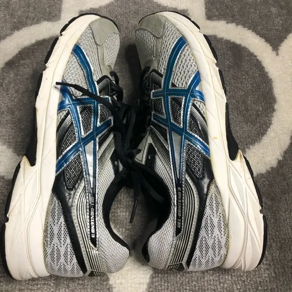 Asics Sneakers Men’s 9.5 Gel Contend 3 Athletic Shoes Gray Blue