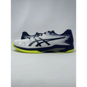 Asics Solution Speed FF Tennis Shoes White Blue 1041A003-104‎ Mens Size 15 NEW