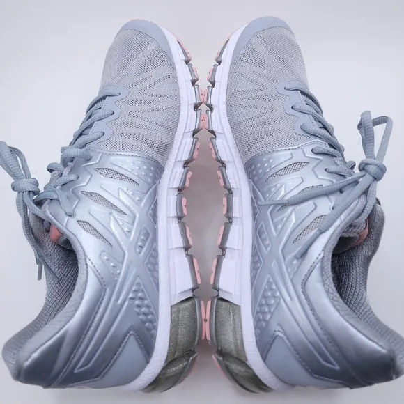 Asics Women’s Shoes S660J Gray Silver Pink Size 11