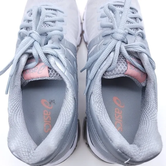 Asics Women’s Shoes S660J Gray Silver Pink Size 11