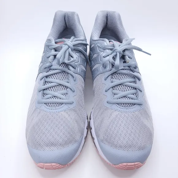 Asics Women’s Shoes S660J Gray Silver Pink Size 11