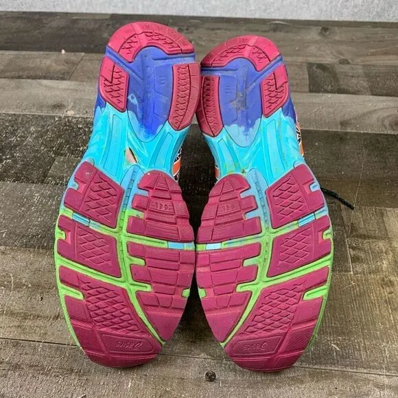 ASICS Women’s Size 10 Gel Noosa Tri 9 Athletic Shoes Multicolor Running Sneakers