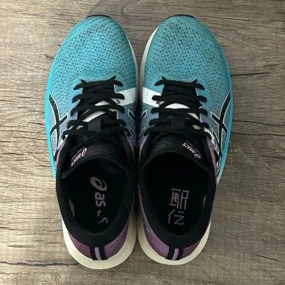 Asics Magic Speed 2 Women’s Athletic Running Shoes Size 6.5 Blue/Purple