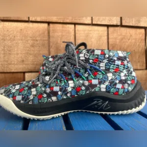 AUTOGRAPHED Damian Lillard Adidas Dame 4 Camp F36564 Basketball Shoes Men’s 6