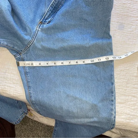 Awesome Vintage Crazy Horse Legend Ultra High Waist Denim Jeans Tapered Mom 90s