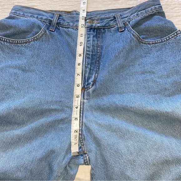 Awesome Vintage Crazy Horse Legend Ultra High Waist Denim Jeans Tapered Mom 90s