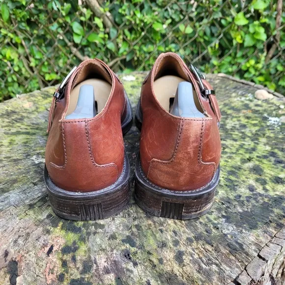 Bacco Bucci Monk Strap Shoes Size 8.5