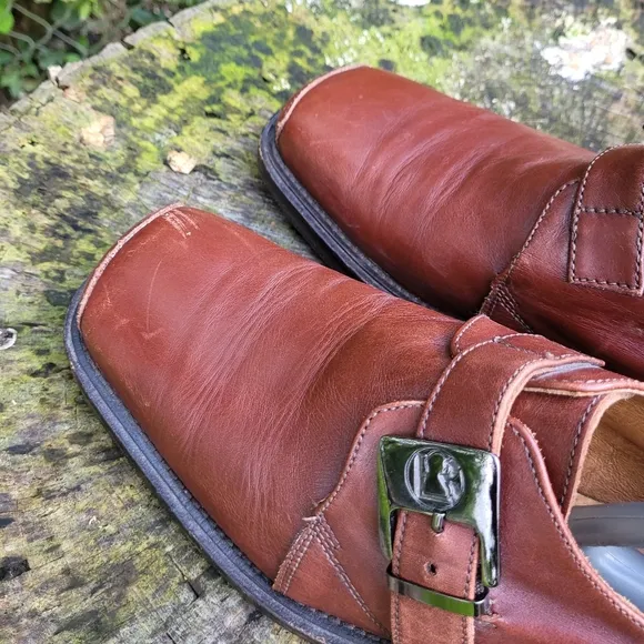 Bacco Bucci Monk Strap Shoes Size 8.5
