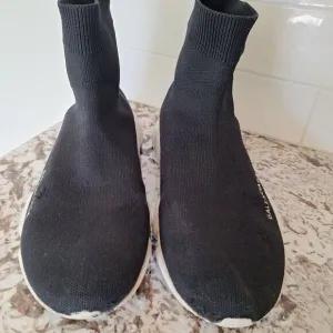Balenciaga Speed Sneaker In Black Polyester Athletic Shoes Sneakers Mens EU 41