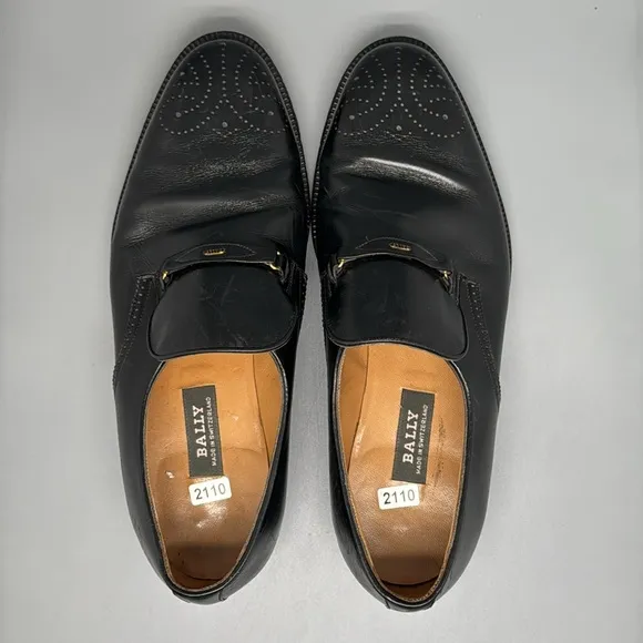 Bally Loafer Leather Oxford Shoes Men’s Sz 6
