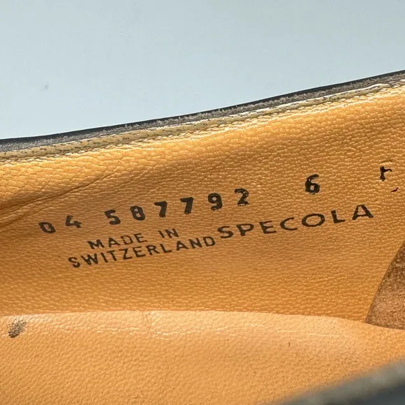 Bally Loafer Leather Oxford Shoes Men’s Sz 6