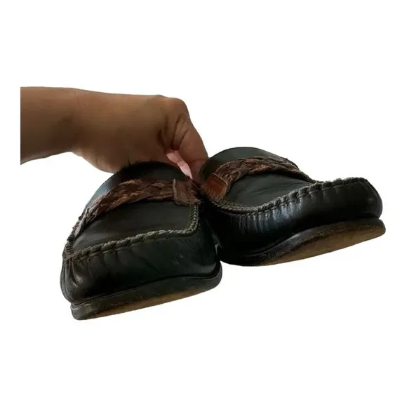 Bally Moccasin Molton Loafer Shoes
