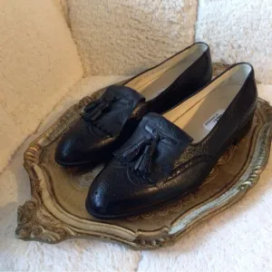 Bally of Switzerland All Leather Parawet Tasseled Mens Dress Shoes