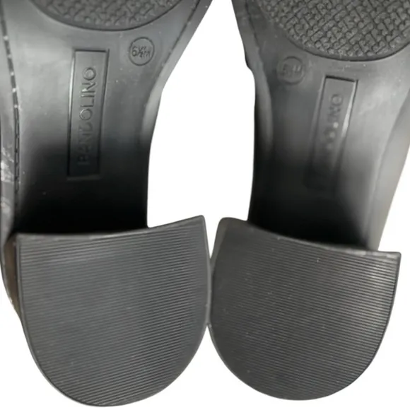 Bandolino Women's Black Loafer Heels Bandolino Korrar Bow Loafer Black Patent