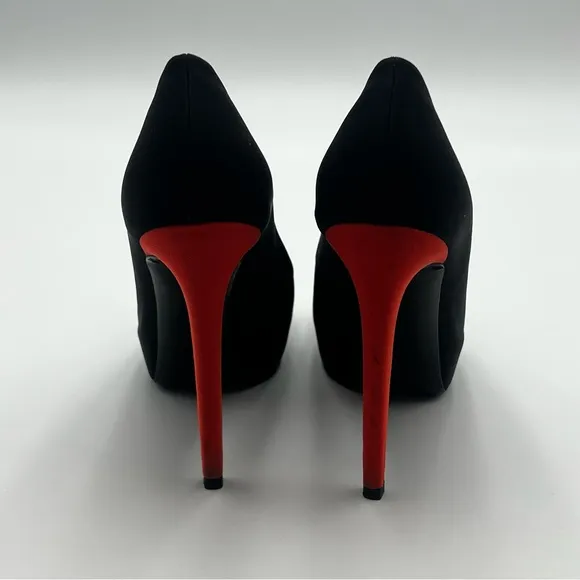 Barbara Bui Paris Made in Italy Stiletto Peep Toe Pumps Black Orange Green