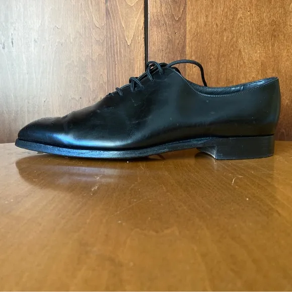 Barker Black men’s shoes black skull