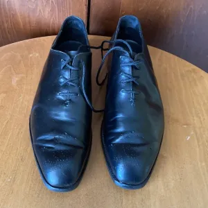 Barker Black men’s shoes black skull
