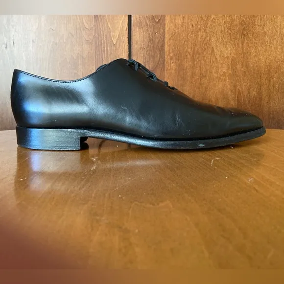 Barker Black men’s shoes black skull