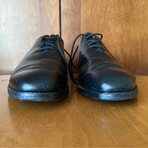 Barker Black men’s shoes black skull