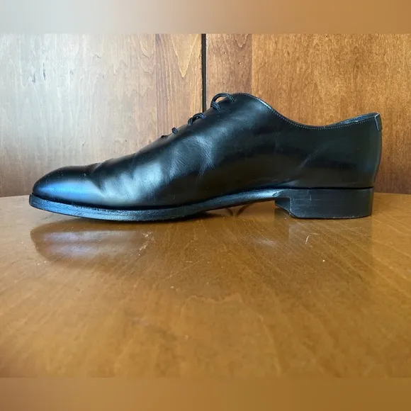 Barker Black men’s shoes black skull