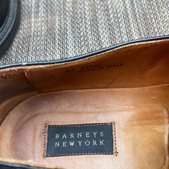 Barneys New York men’s shoes size 12 medium, made in Italy rubber soles nice.