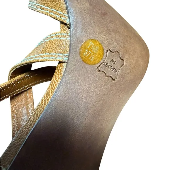 BCBGMAXAZRIA WOMENS SIZE 7.5 heeled sandals. Like new.