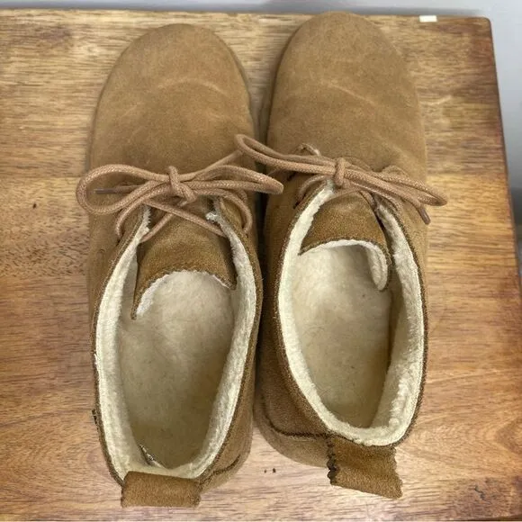 BearPaw Shoes Women’s 10 Brown Sherpa Lined Ankle Booties