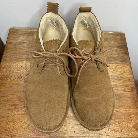 BearPaw Shoes Women’s 10 Brown Sherpa Lined Ankle Booties
