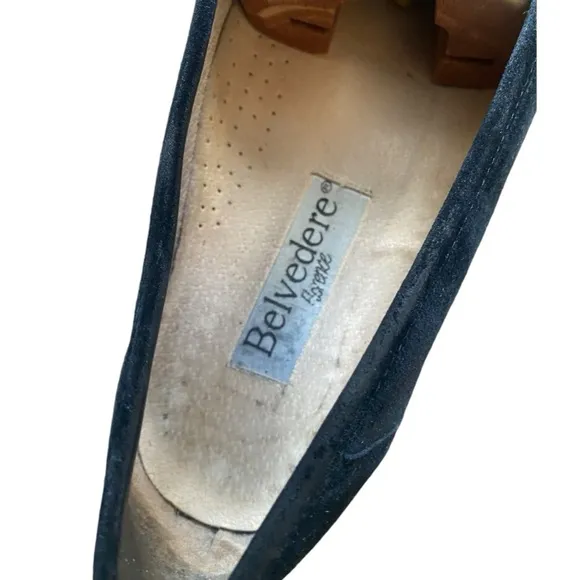 Belvedere Florence Men’s shoes 13 Black Suede