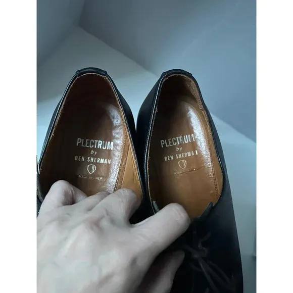 Ben Sherman Plectrum Men’s Black Lace Up Shoes