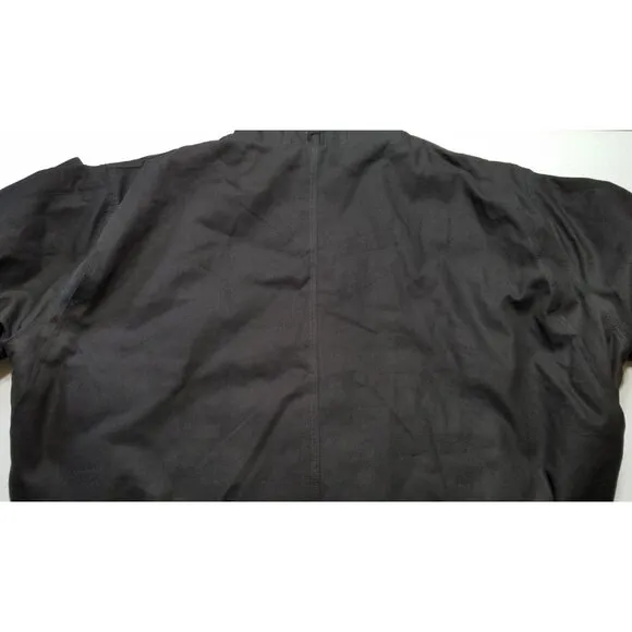 BERNE Full Zip Hooded Heavy Duck Canvas Quilt Lined Work Chore Coat Jacket 3XL